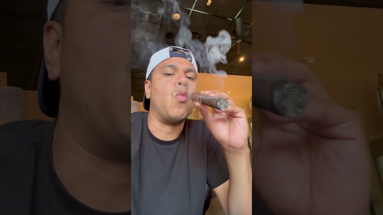 Back at Blends cigar lounge in 