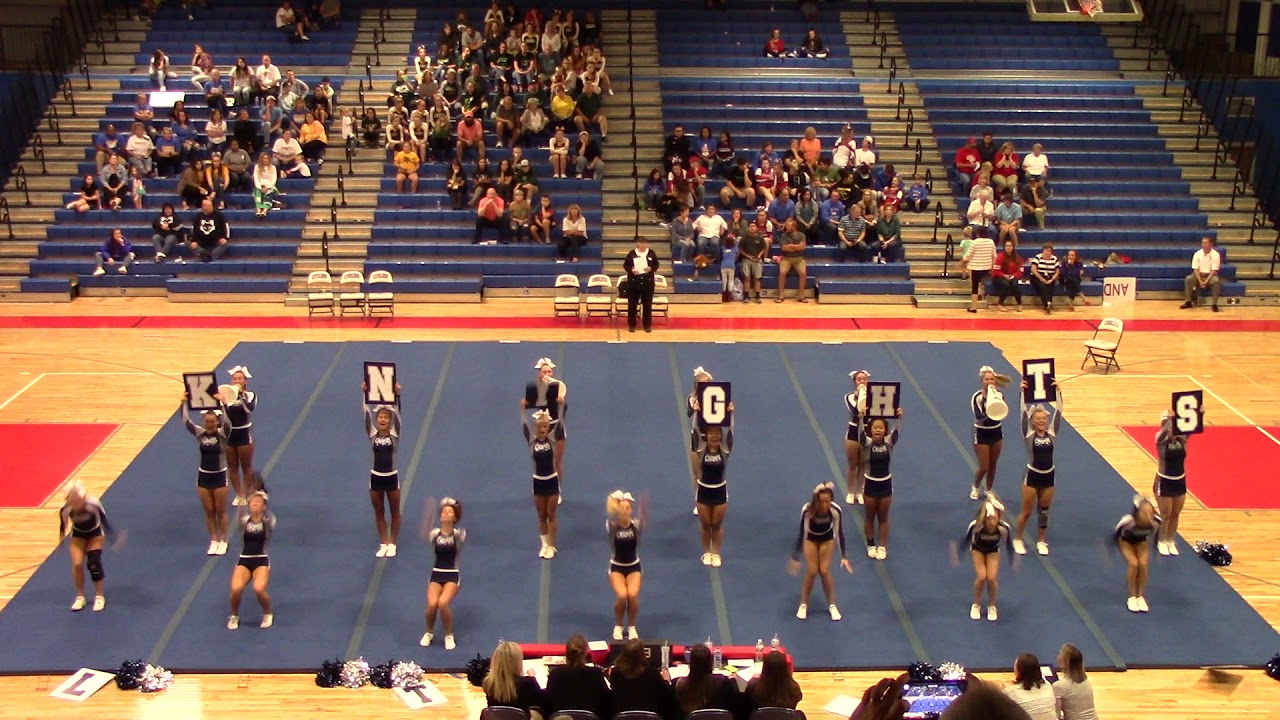John Champe High School Varsity Cavalier Cheer Challenge 2018