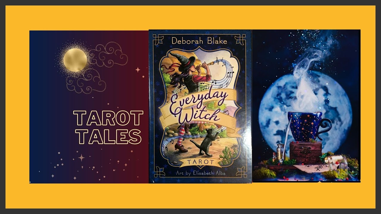 Everyday Witch Tarot Deck Flip Through with meanings and keywords.