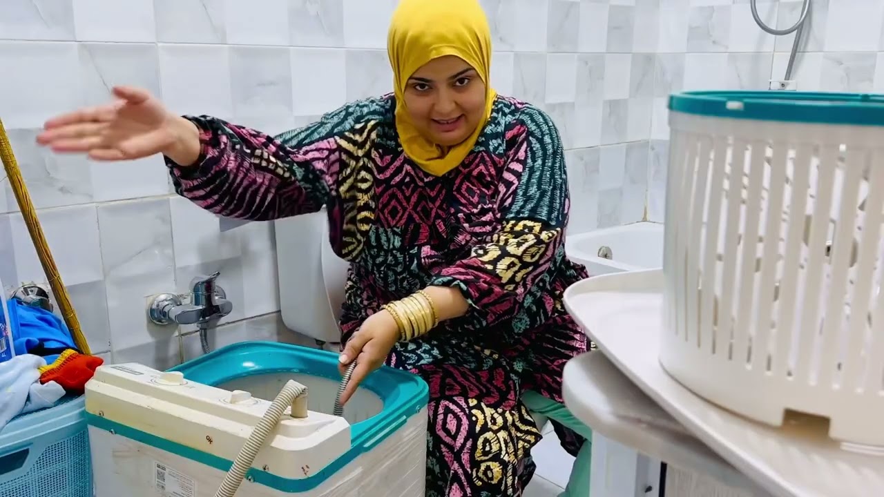 غسالتي باظت والبيت يضرب يقلب كان لازم أتصرف بسرعه
