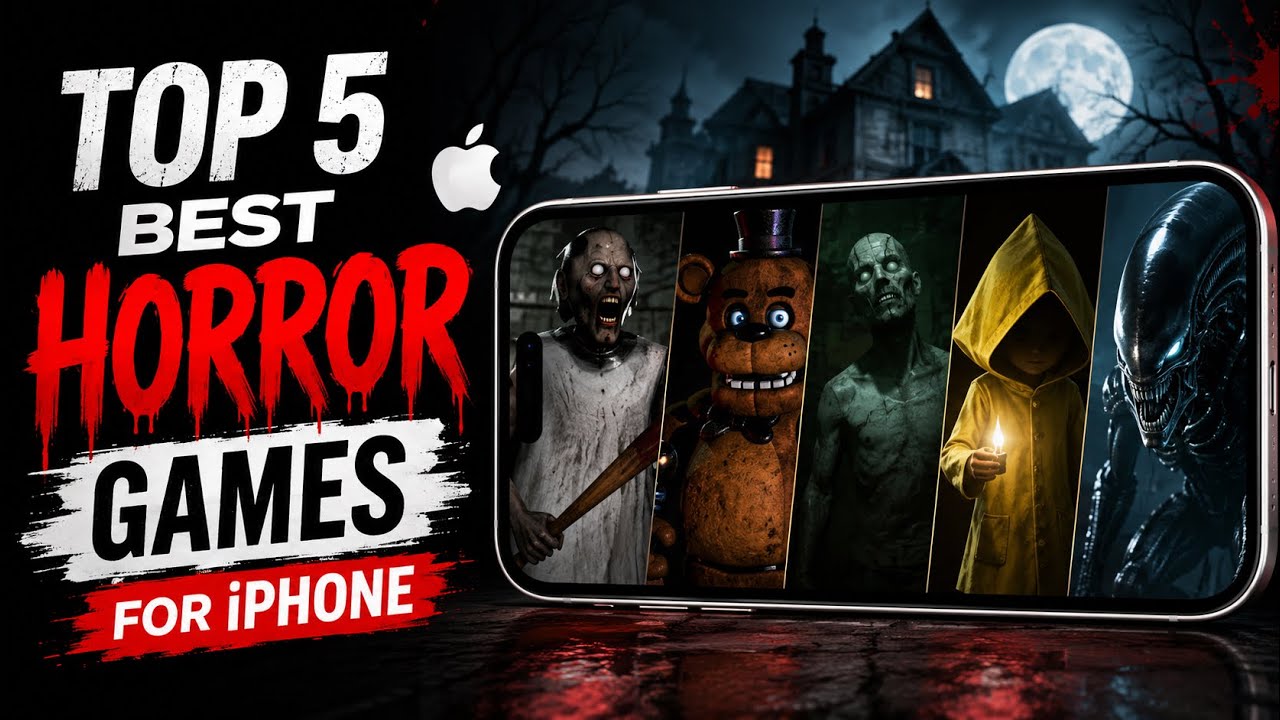 TOP 5 BEST HORROR GAMES for iPhone in 2026 