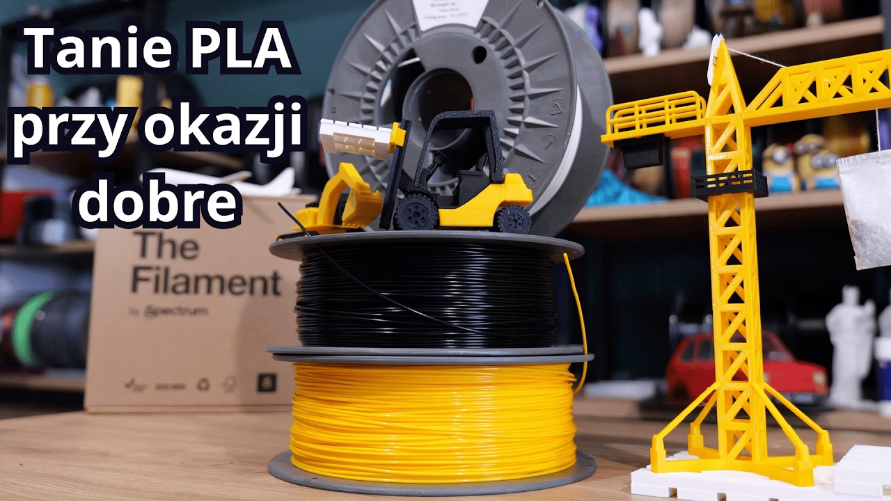 Filament kt&oacute;ry Wam się spodoba - PLA Lite + trochę info