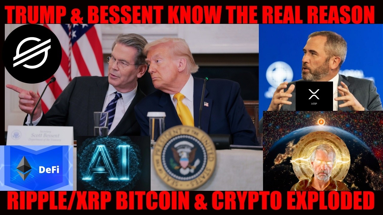 ОБМАН! Трамп и Бессент знают истинную причину взрывного роста Ripple/XRP, Биткоина и криптовалют!
