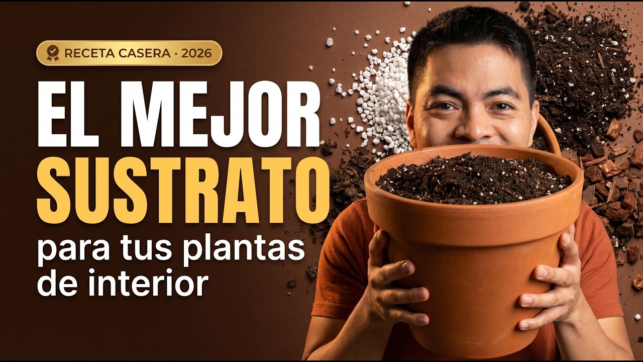 Te enseño a hacer el mejor suelo para tus plantas de interior