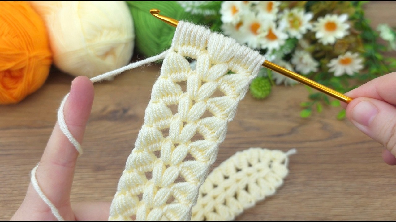 Beautiful Cream Crochet Headband | Perfect for All Seasons