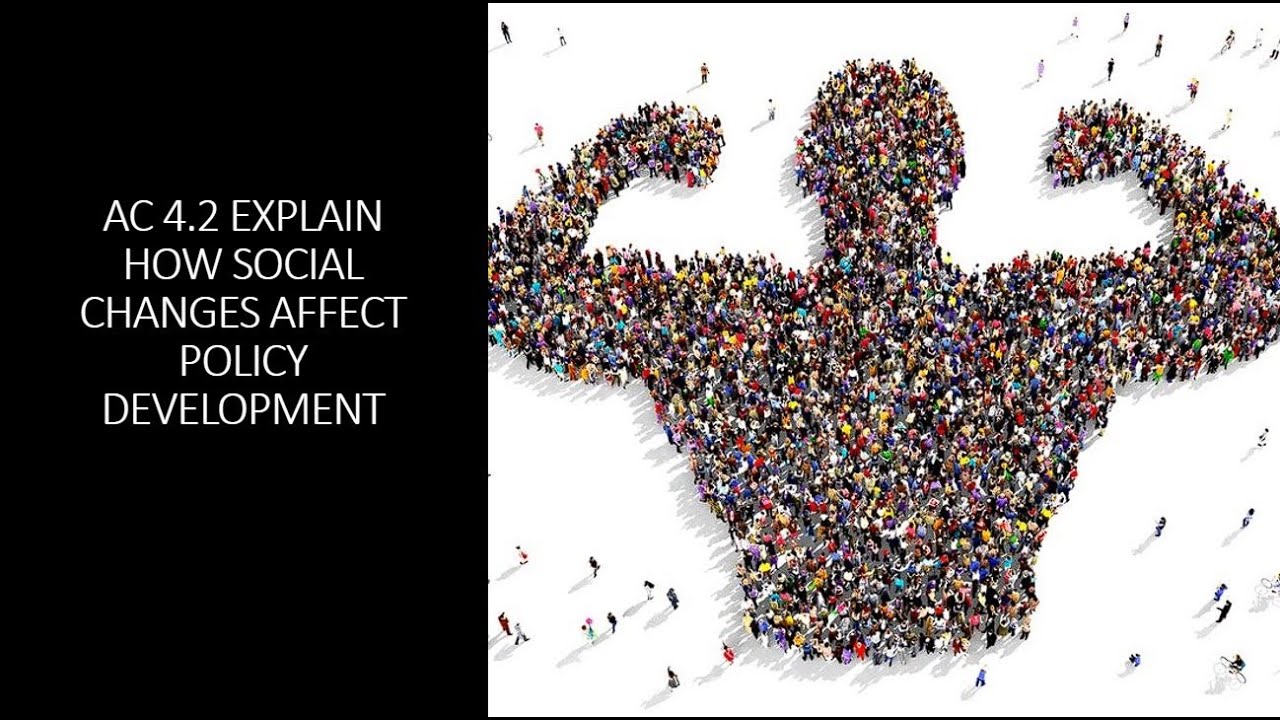 AC 4.2 Explain how social changes affect policy development (Updated 2022)