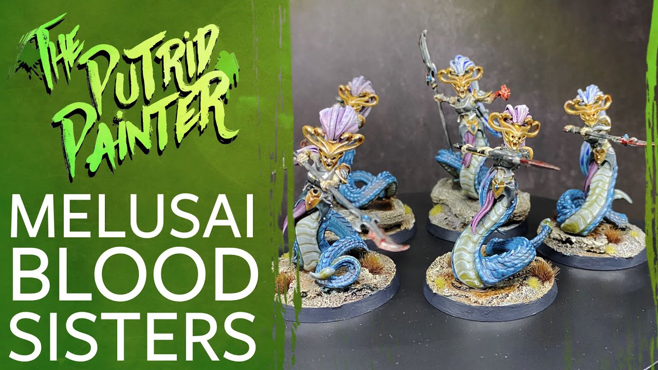 How to paint Melusai Blood Sisters