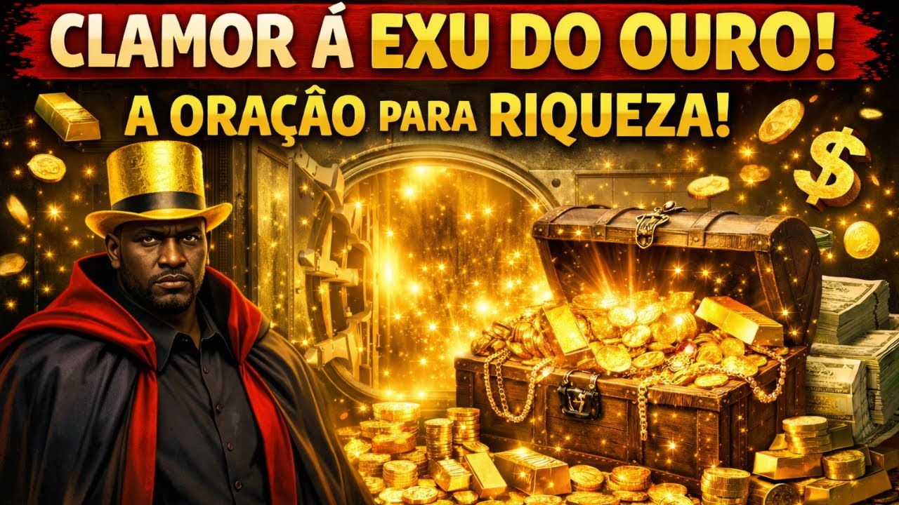 CLAMOR À EXU DO OURO: A ORAÇÃO QUE ABRE OS COFRES DO DINHEIRO PARA VOCÊ!