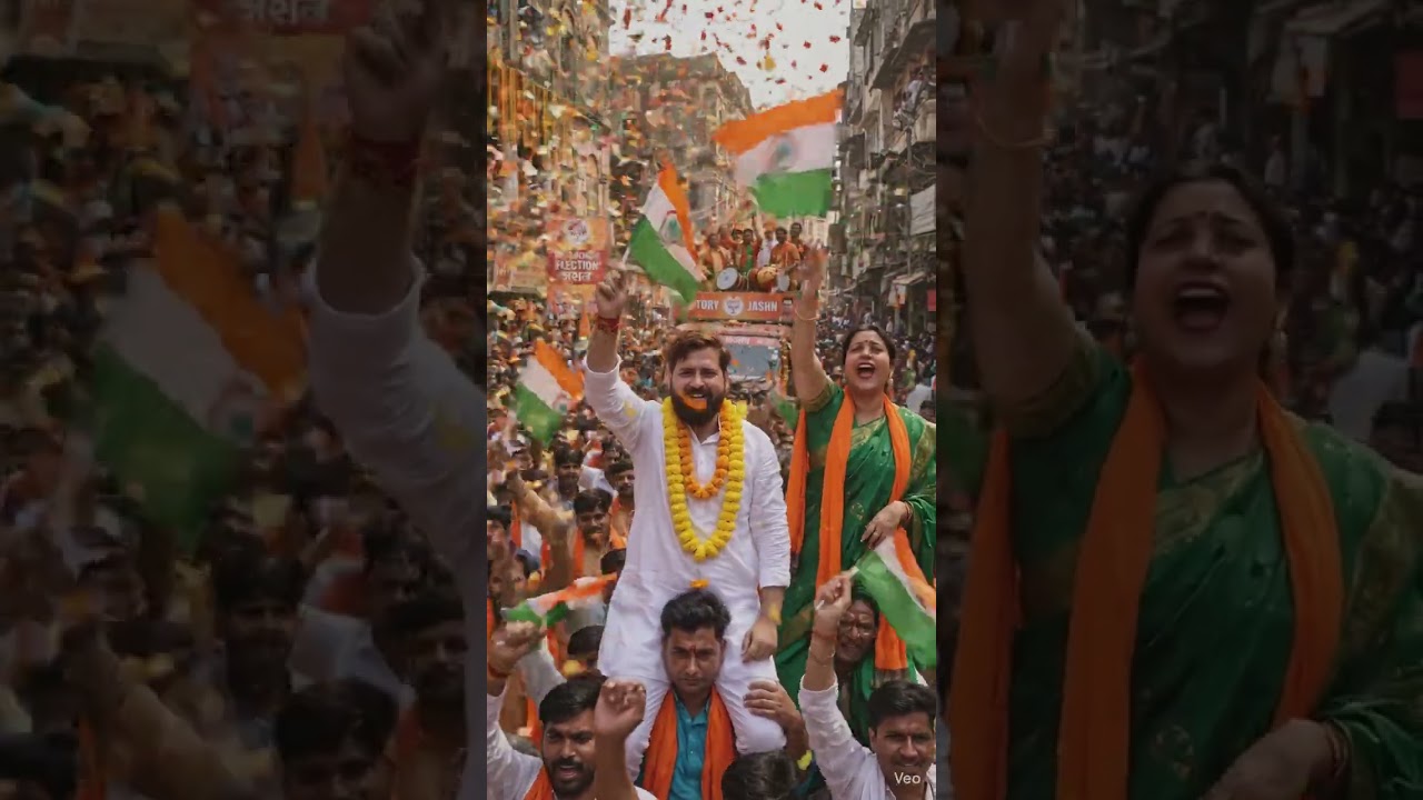 🏆 victory celebration 🎉 #shortsfeed #viral #election #bjp #westbengal #tmcvsbjp #modi #amitshah