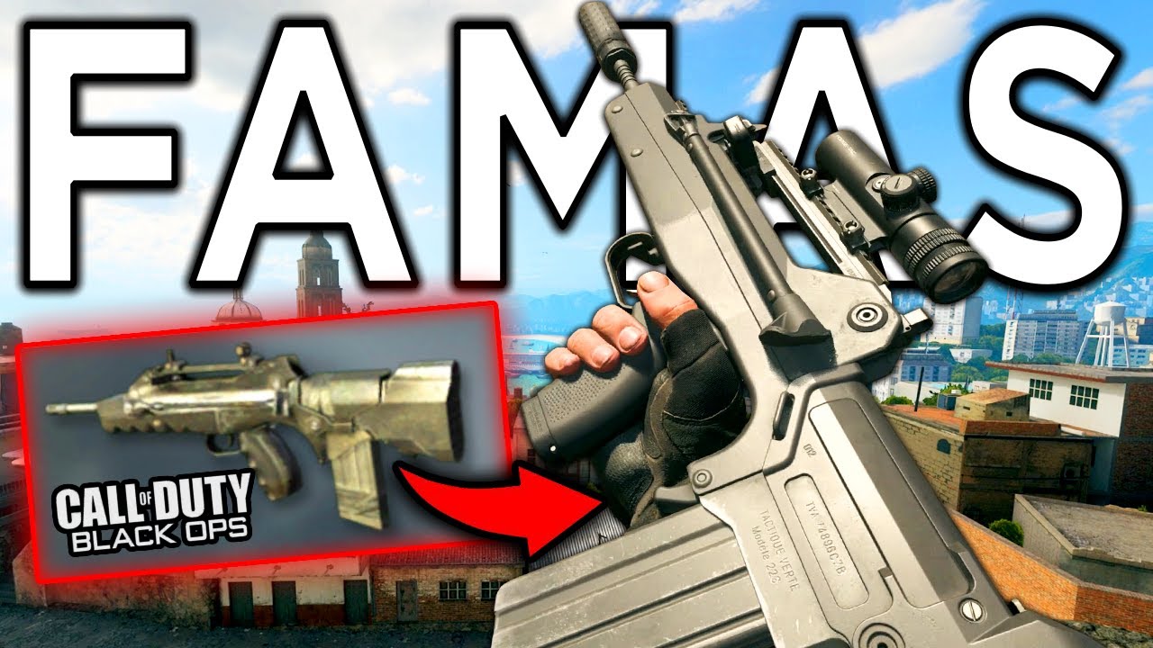 BLACK OPS 1 FAMAS is BACK in Modern Warfare 2 Gameplay