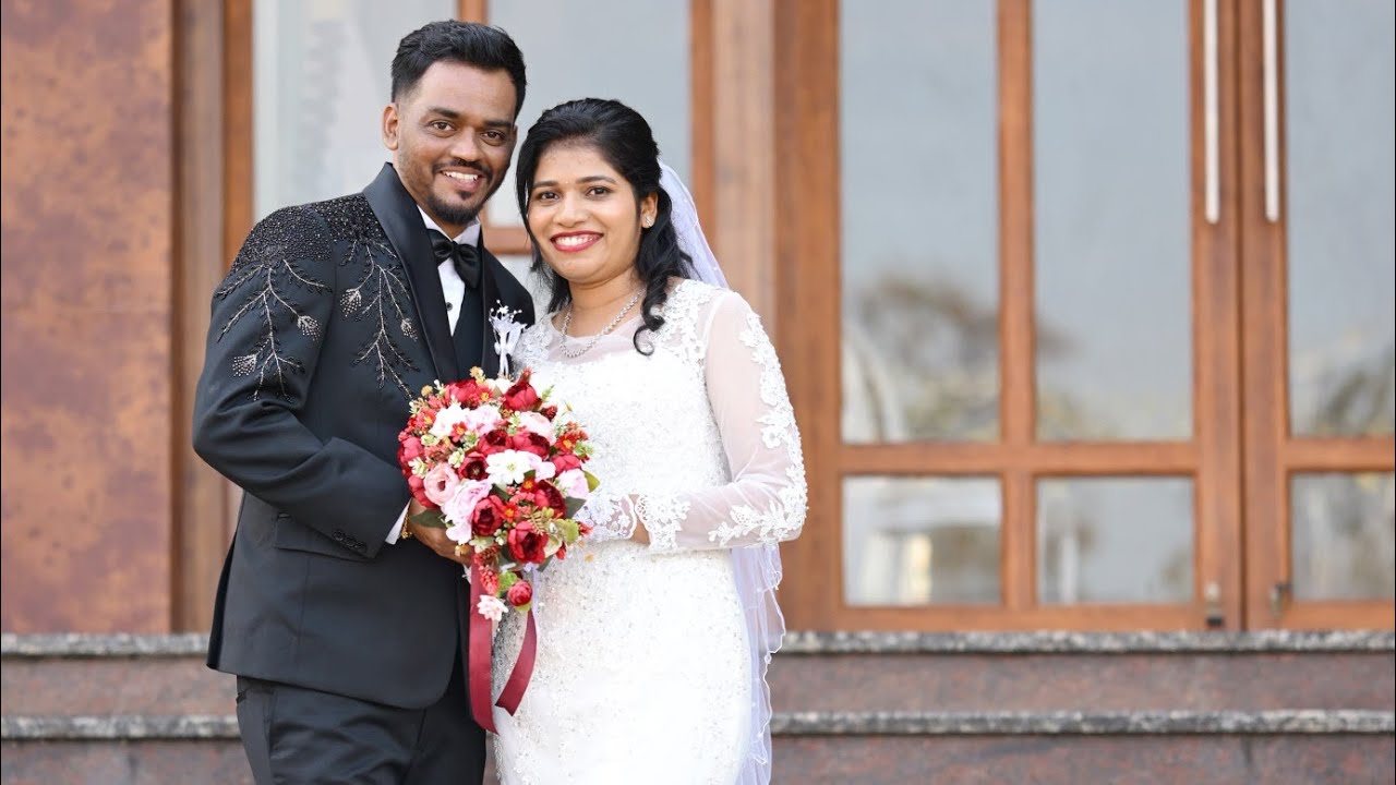 Wedding ceremony of JEEVAN DSOUZA with MARITA DSOUZA