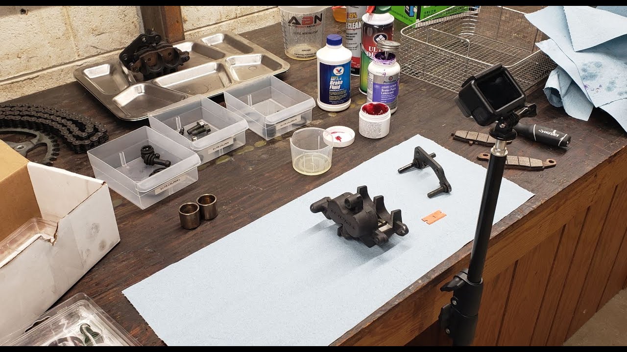 MTDN -Ep5, Suzuki SV650S Brake Caliper, Front Master Cylinder Rebuild