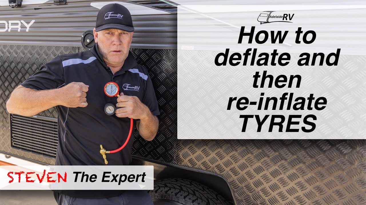 Tyre Pressure - How to deflate and re-inflate