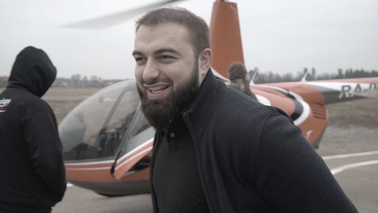 Как мы летали на вертолете. Последнее видео с Саидом и Зауром.