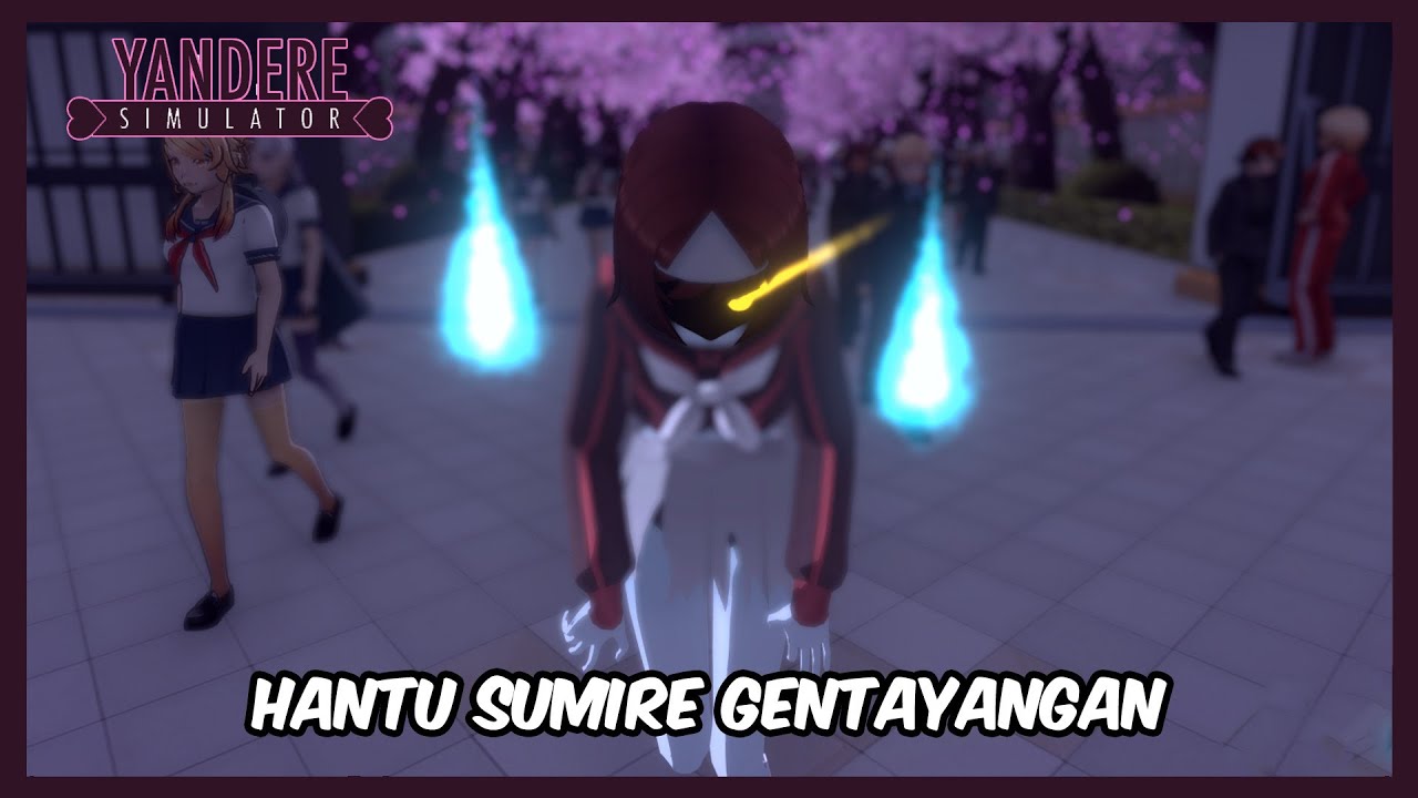 Jadi Hantu Sumire Dan Rasukin Murid Di Yandere - Yandere Simulator Indonesia #97