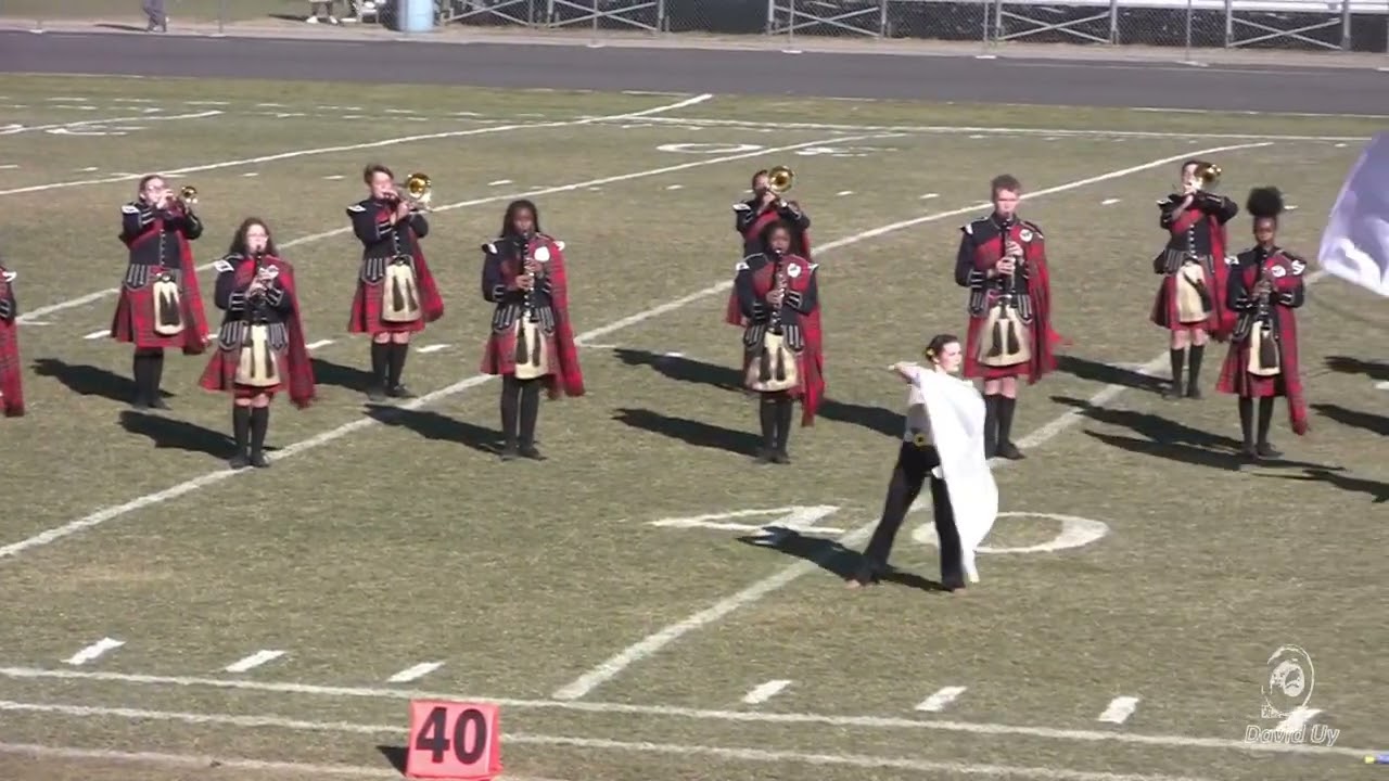 Scotland High School Marching Band at Gray's Creek High School 10/21/2023