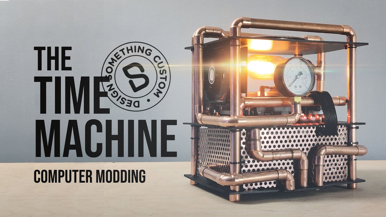 Time Machine Steampunk PC Modding | Design Something