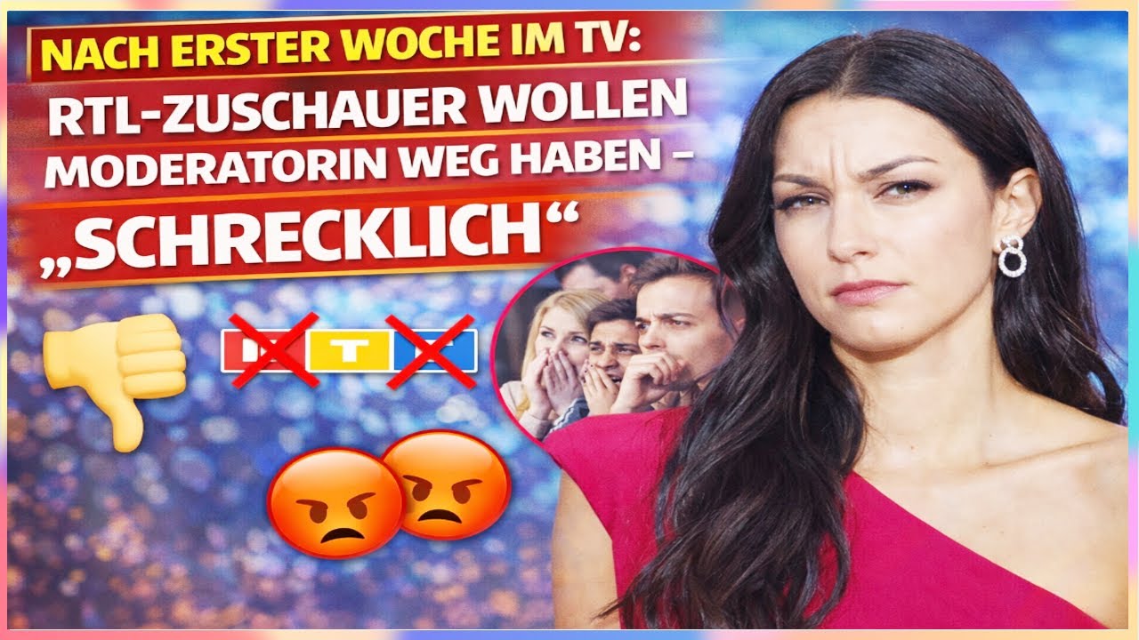 Nach erster Woche im TV: RTL-Zuschauer wollen Moderatorin weg haben – „Schrecklich“