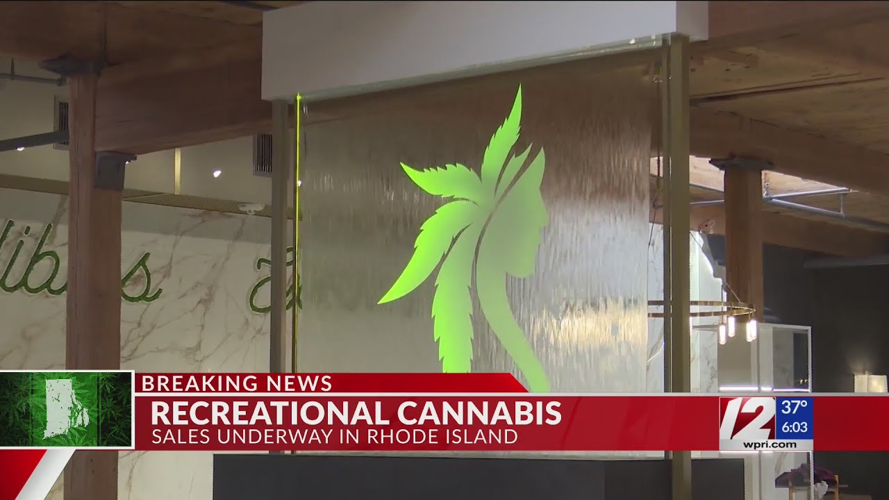 Rhode Islanders head to dispensaries to buy recreational marijuana