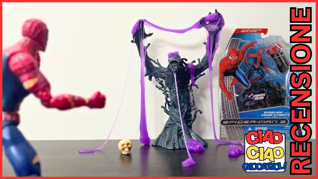 Recensione: Hasbro Spider-Man VS Venom Symbiote Action Figure (Spider-Man 3)