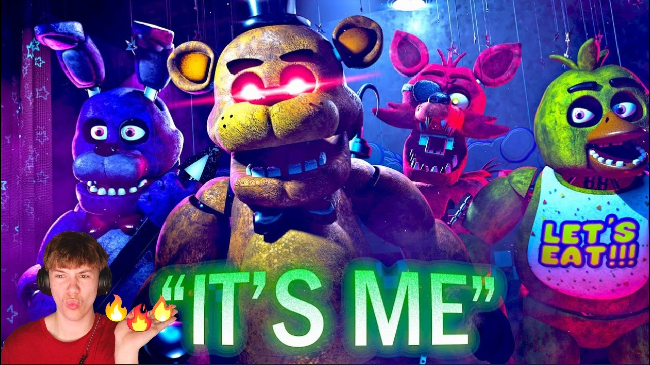 Reaction to It's Me FNAF Song!!