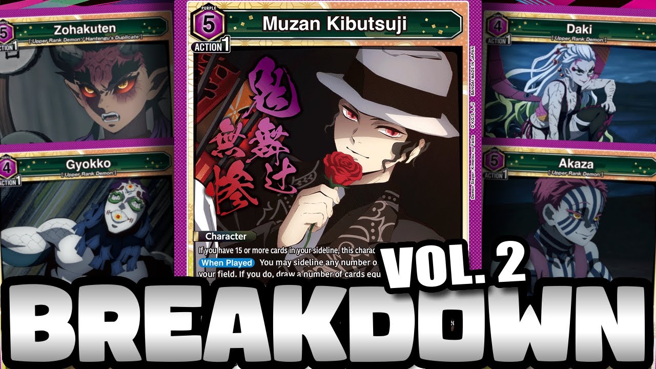 Consistent Muzan? Exodia?? | Vol 2 + 1 Recap Full Set Breakdown (Union Arena)