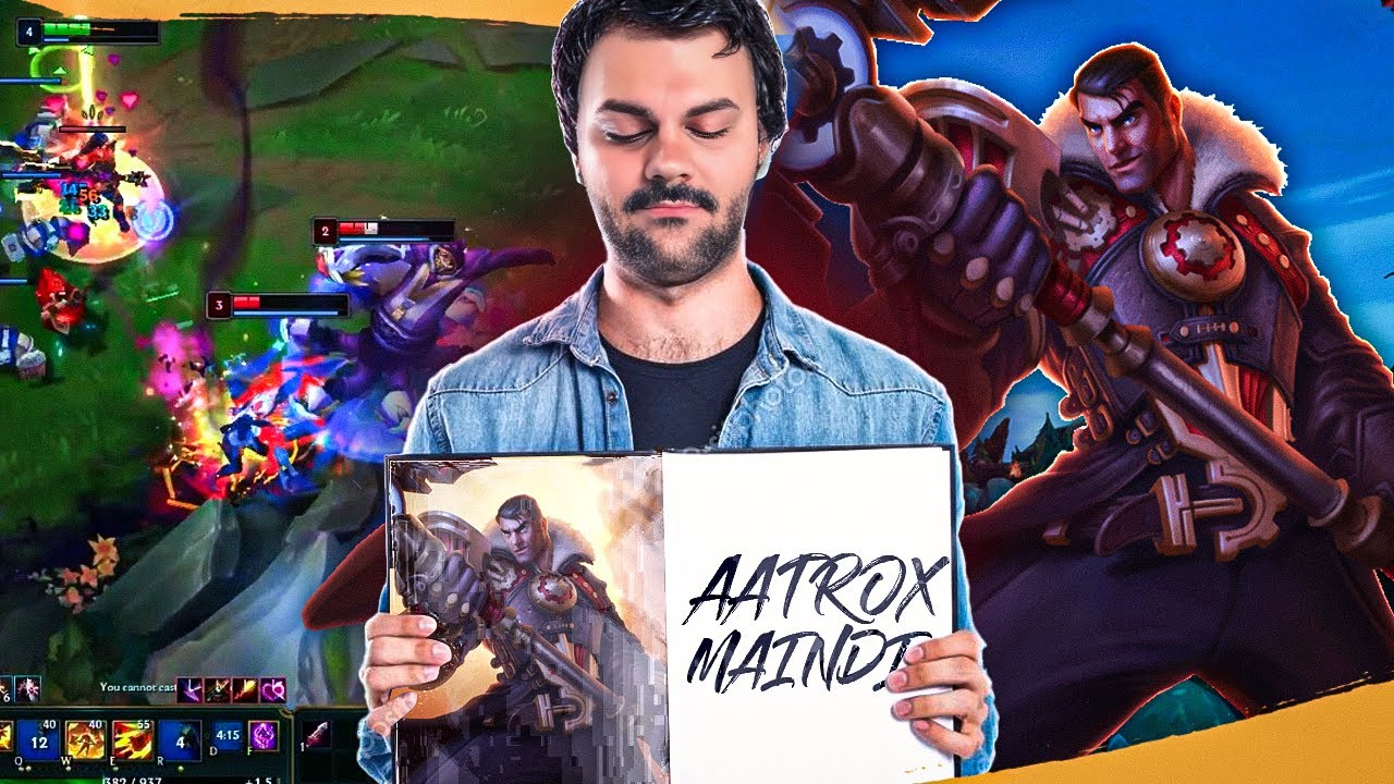 Jayce'ine kitap yazılır sonuna Aatrox maindi diye eklenirdi BABAĞĞĞĞ