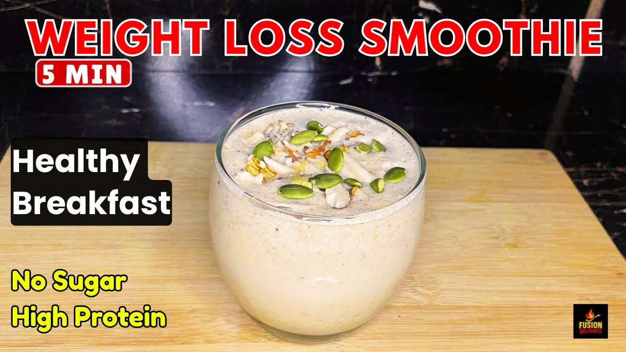 Chickpeas Protein Smoothie | Weight Loss Drink By Fusion Delights | Healthy Breakfast ideas