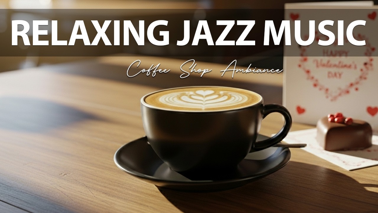 Relaxing Jazz Music ☕ Coffee Sop Ambiance for Relaxing, Great Moods and Happy Moods