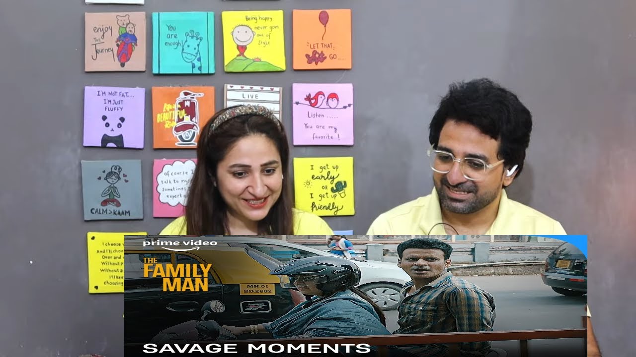 Pak Reacts to The Family Man - Savage Moments | Srikant Tiwari | Prime Video India