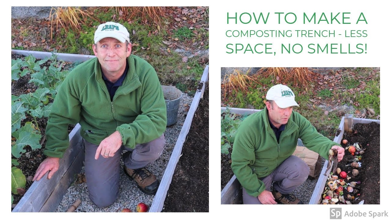 How to Make a Composting Trench - Less Space, No Smells!