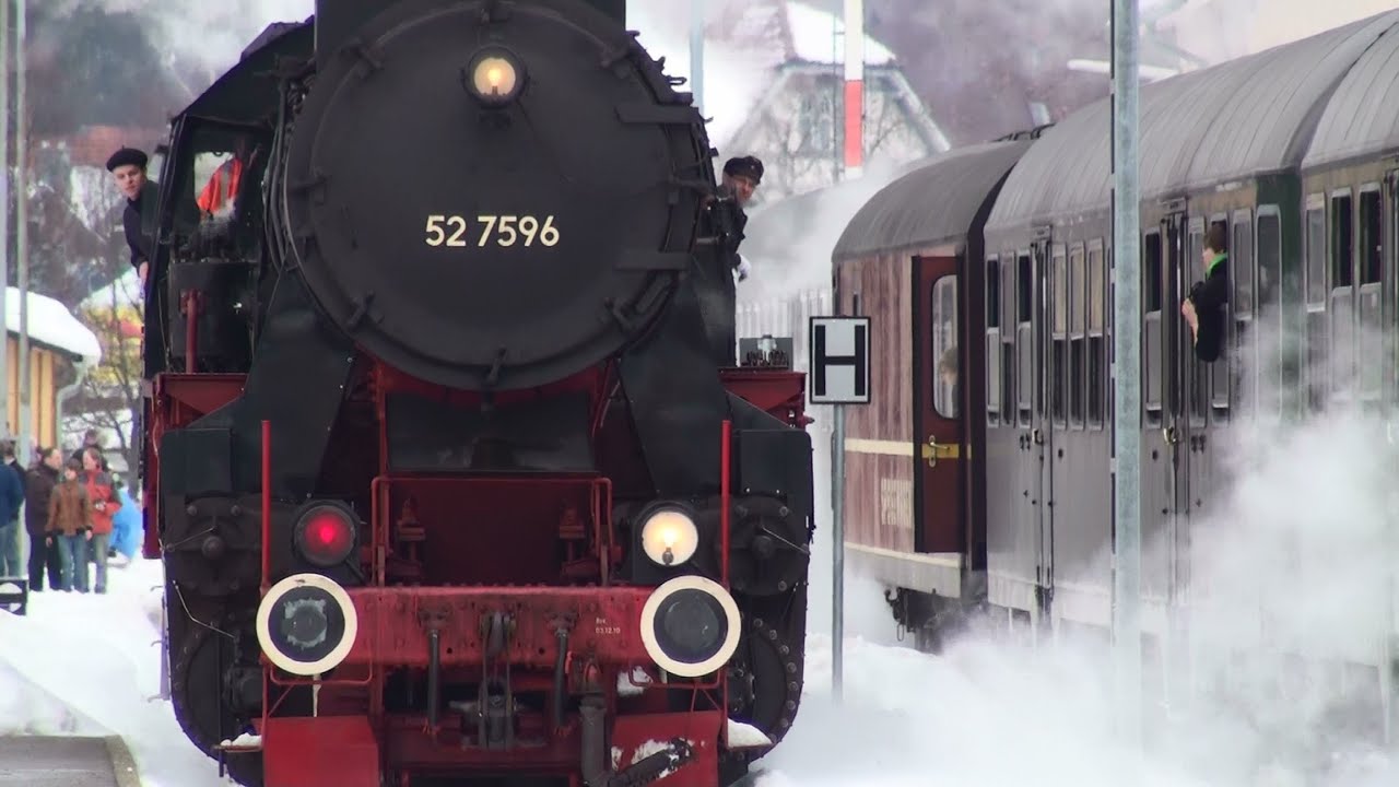 Great steam show / Lok 50 2740 und 52 7596 in Gammertingen - Kriegslok