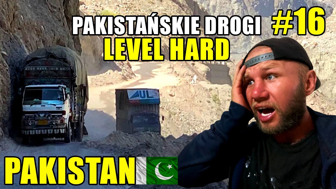 NAJNIEBEZPIECZNIEJSZA DROGA NA ŚWIECIE !!! Karakorum Highway #16