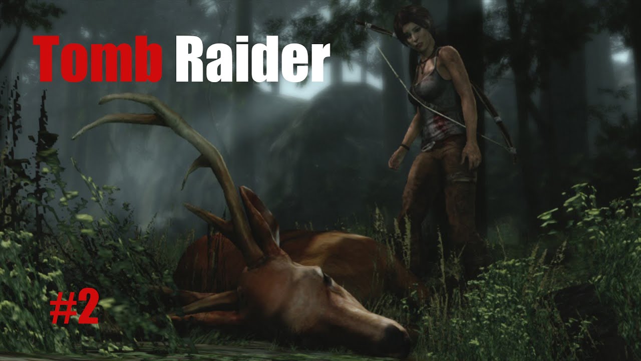 ► Tomb Raider Survival Edition (2013) Прохождение #2/ Обзор/Ларочка Охотник от Бога