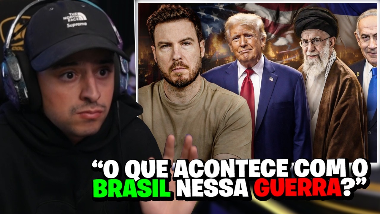Coringa reagindo ESTADOS UNIDOS VS IRÃ | O QUE ESTÁ ACONTECENDO? (Primo Rico)