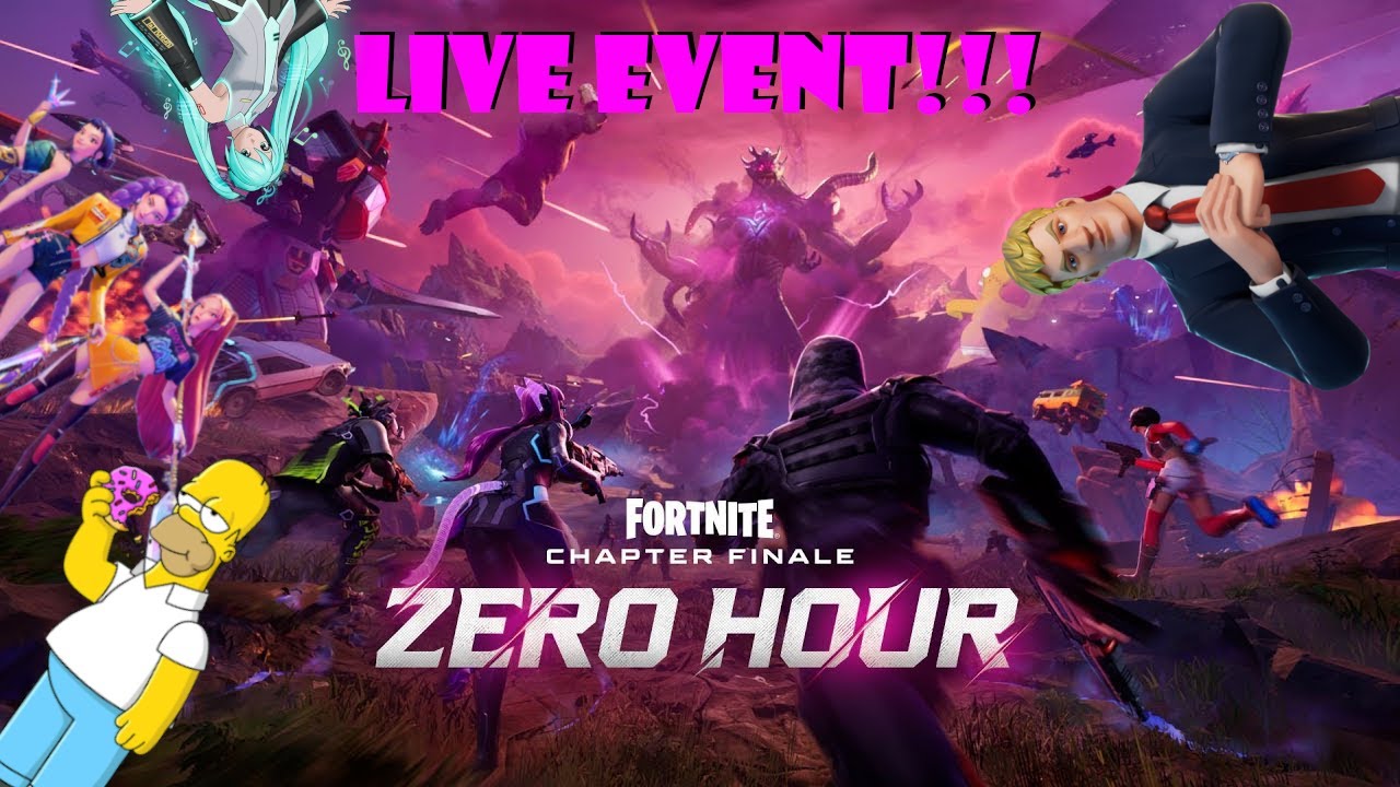 ZERO HOUR LIVE EVENT!!! (played rivals afterward lol)