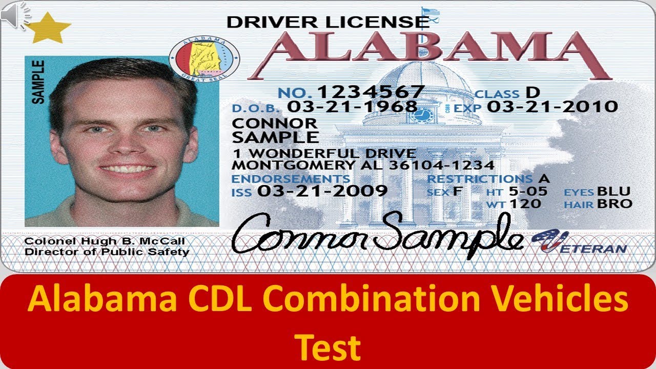 Alabama CDL Combination Vehicles Test