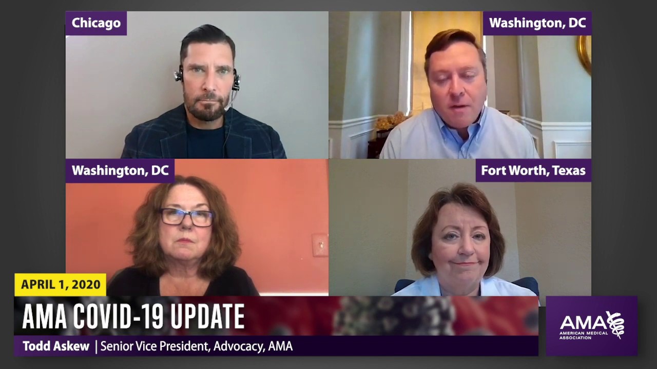 AMA experts break down the COVID-19 stimulus bill (CARES Act)&nbsp;| COVID-19 Update for April 1, 2020