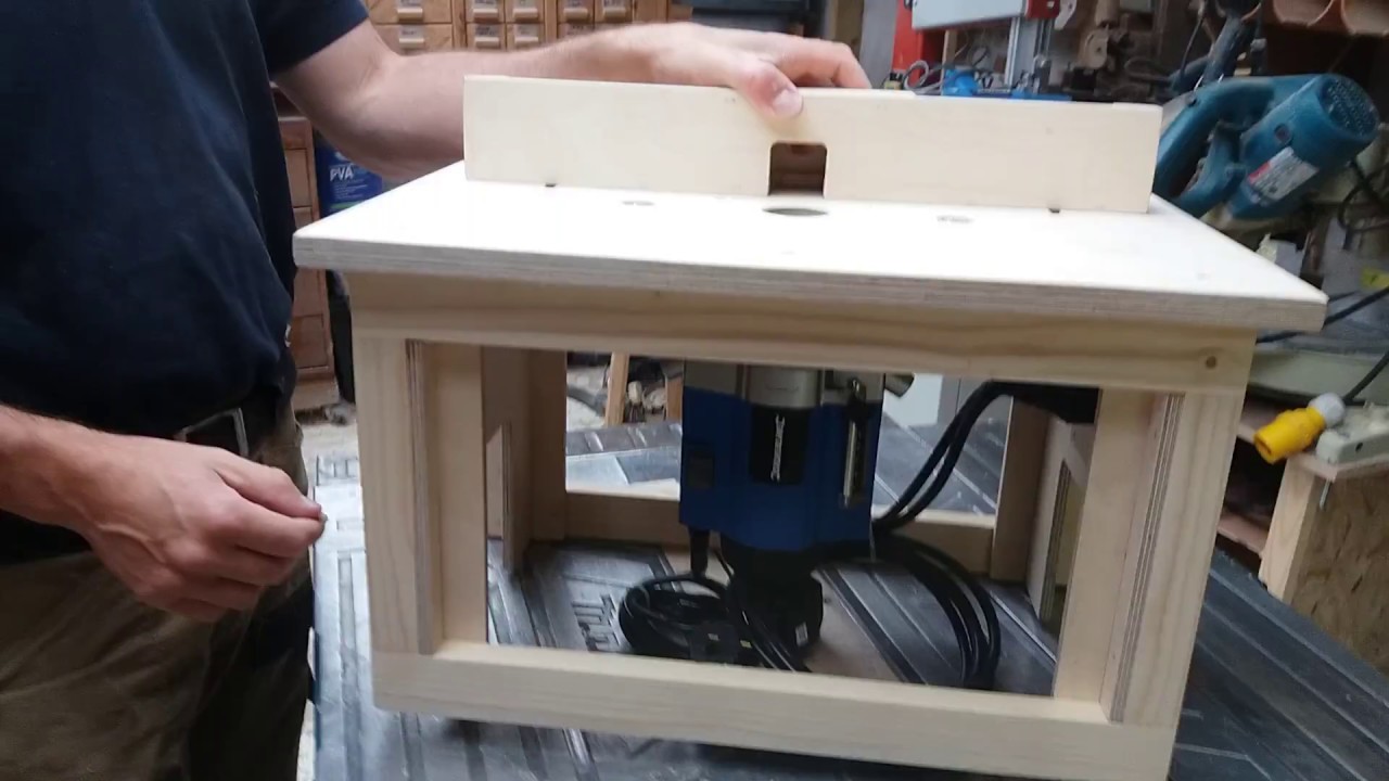 Router Table (Silverline 1020 1/4