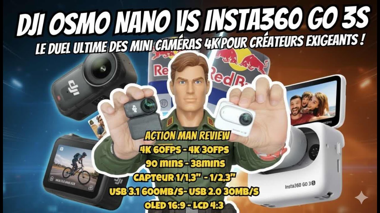 DJI Osmo Nano против Insta360 GO 3S: финальная битва мини-камер с 4K! Обзор и сравнение в реальны...