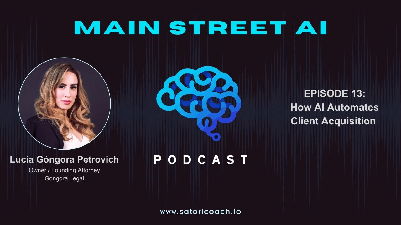 Main Street AI Podcast #13 - Lucía Góngora Petrovich