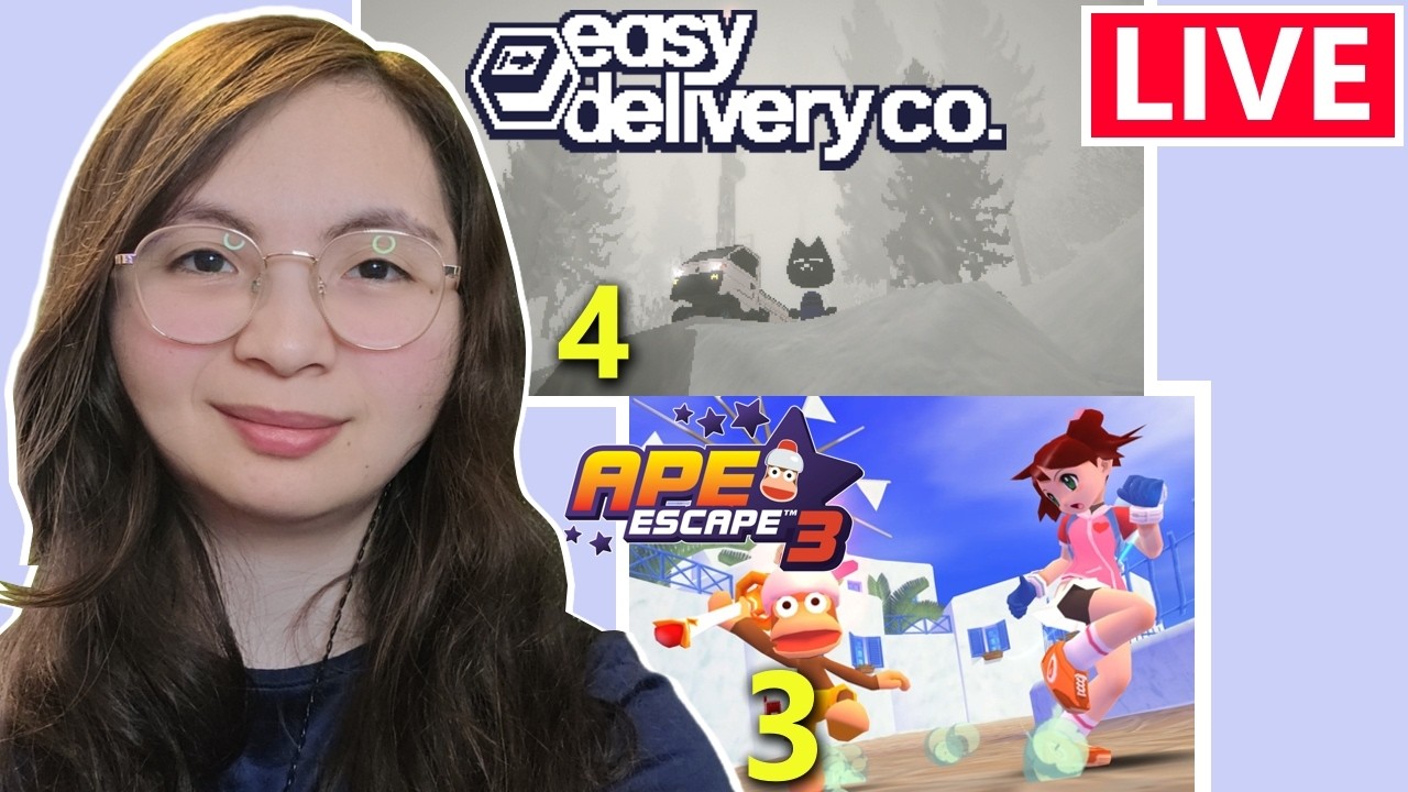 🔴Let's finish Easy Delivery Co. [4] | More Ape Escape 3 [3]