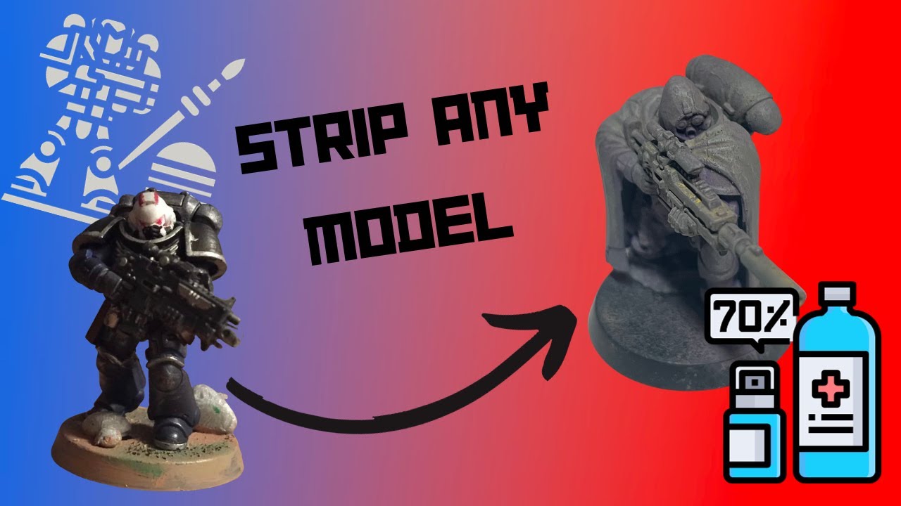 Stripping minis with isopropyl alcohol!!!!