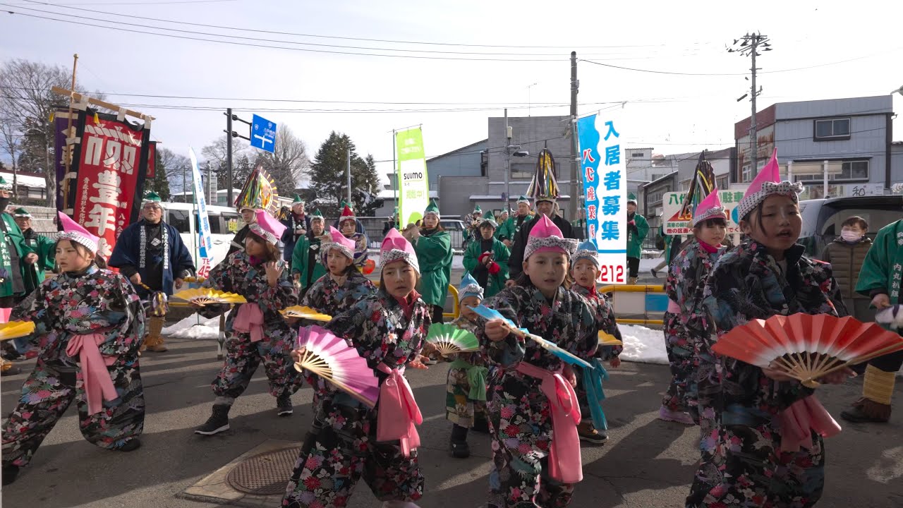 2024年2月17日 内丸えんぶり組が来店しました。