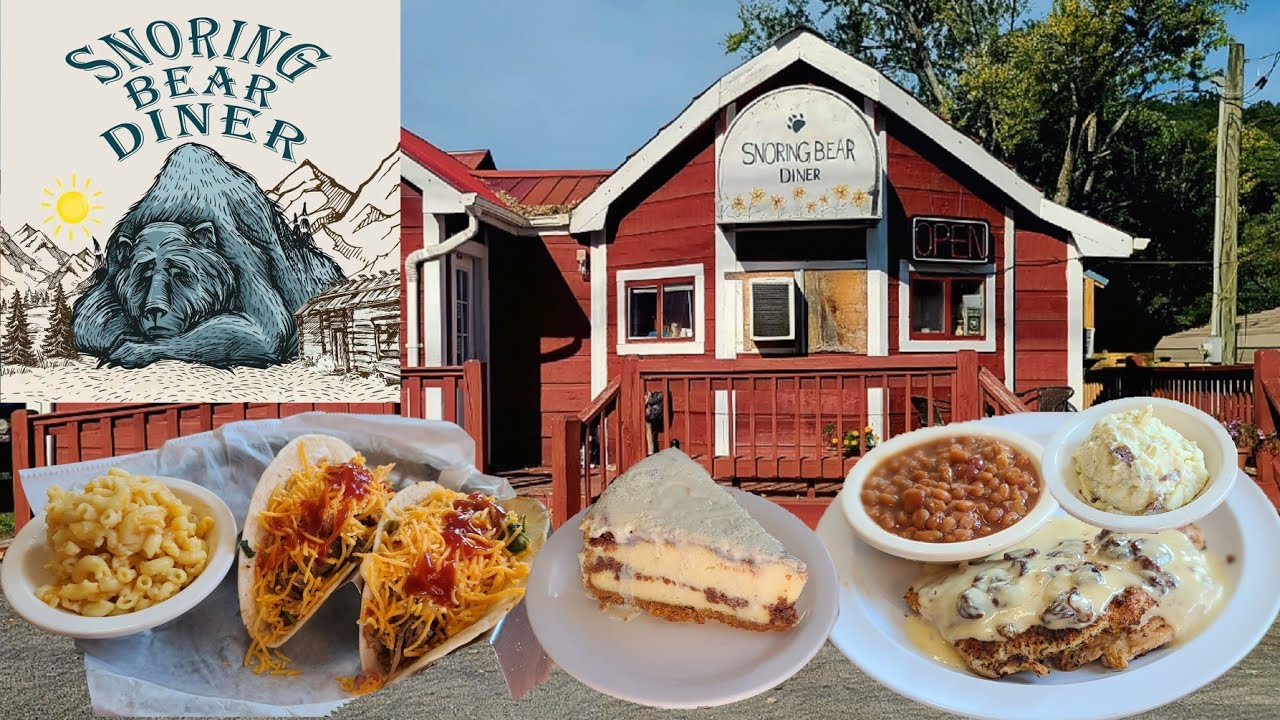 Snoring Bear Diner (Heartwarming) Walland Tennessee - Smoky Mountains