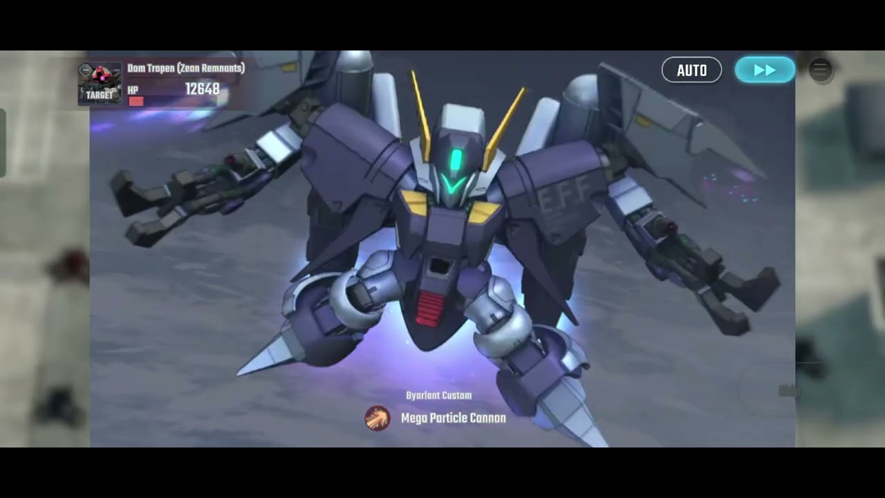 G eternal mobile suit unicorn Gundam level 6 with zero casualties on earth federation team