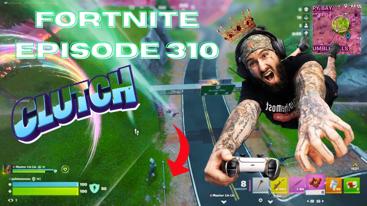Best Fortnite Crown Win From The Air Ep 310