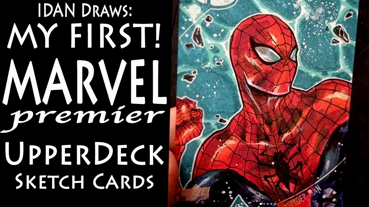 MY First! MARVEL!!! UpperDeck!!! Published Sketch Card