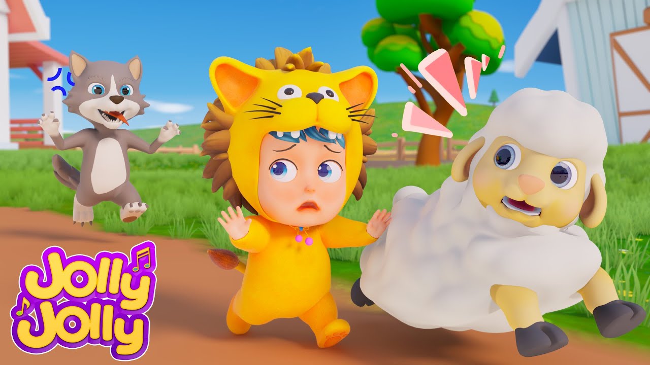 Овцы, бегите сейчас | Баа Баа Черная овца и многое другое | Jolly Jolly - Учись и играй - Детские ст