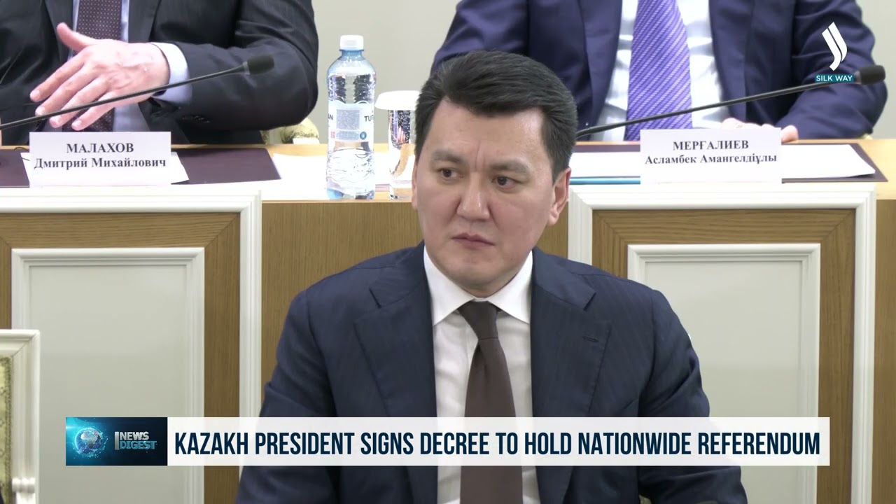 Қазақстан Президенті республикалық референдум өткізу туралы жарлыққа қол қойды